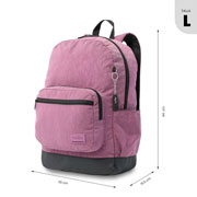Foto de Mochila Juvenil Totto Tocaxu Rosado 