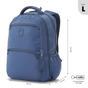 Foto de Mochila Juvenil Totto Tracer 4 2.0 Azul 