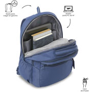 Foto de Mochila Juvenil Totto Tracer 4 2.0 Azul 