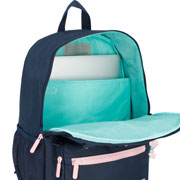 Foto de Mochila Juvenil Xtrem Cleveland 5Xt Azul/Rosa 