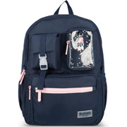 Foto de Mochila Juvenil Xtrem Cleveland 5Xt Azul/Rosa 