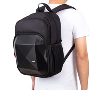 Foto de Mochila Juvenil Zipit Carbon Laptop Negro 
