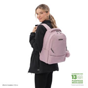 Foto de Mochila Laptop Totto Adelaide Rosa 