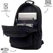 Foto de Mochila Laptop Totto Berton Negro 