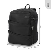 Foto de Mochila Laptop Totto Crew Negro 