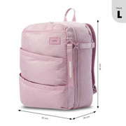 Foto de Mochila Laptop Totto Crew Rosa 