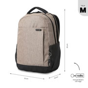 Foto de Mochila Laptop Totto Deleg Terreo 