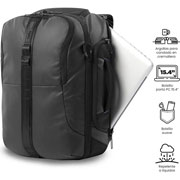 Foto de Mochila Laptop Totto Deploy Travel Negro 