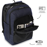 Foto de Mochila Laptop Totto Gtx L Azul/Negro 