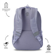Foto de Mochila Laptop Totto Indo Morado 