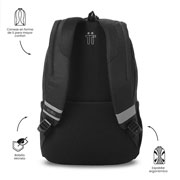 Foto de Mochila Laptop Totto Indo Negro 
