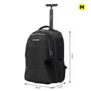 Foto de Mochila Laptop Totto Rue Trolley Negro 