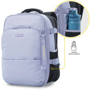 Foto de Mochila Laptop Totto Trip Morado/Negro 