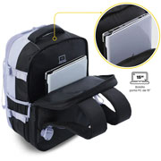 Foto de Mochila Laptop Totto Trip Morado/Negro 
