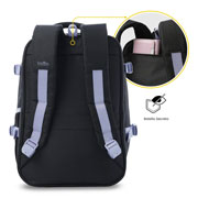 Foto de Mochila Laptop Totto Trip Morado/Negro 