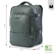 Foto de Mochila Laptop Totto Trip Verde 
