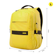 Foto de Mochila Laptop Totto Wivetto Amarillo 