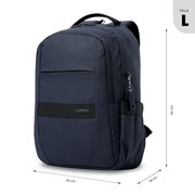 Foto de Mochila Laptop Totto Wivetto Azul/Negro 