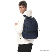 Foto de Mochila Laptop Totto Wivetto Azul/Negro 