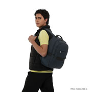 Foto de Mochila Laptop Totto Wivetto Azul 