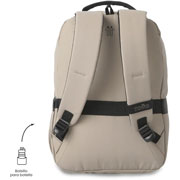Foto de Mochila Laptop Totto Wivetto Beige/Negro 