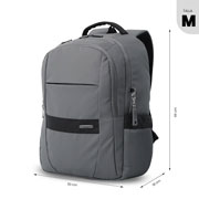 Foto de Mochila Laptop Totto Wivetto Gris/Negro 