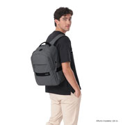 Foto de Mochila Laptop Totto Wivetto Gris/Negro 
