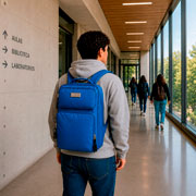 Foto de Mochila Para Laptop American Bags A5008 Azul 