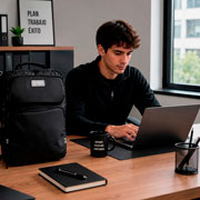 Foto de Mochila Para Laptop American Bags A5009 Negro 