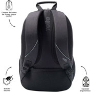 Foto de Mochila Totto Cambri 2.0 15.4 " negro 