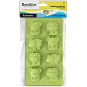 Foto de Molde Flexible De Silicon Barrilito Animales 