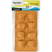 Foto de Molde Flexible De Silicon Barrilito Animales 