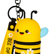 Foto de Monedero Legami Bee Mini Kawaii con Llavero MKAW0005 