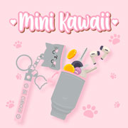 Foto de Monedero Legami Kitty Mini Kawaii con Llavero MKAW0004 