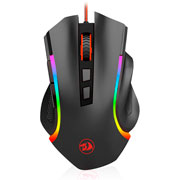 Foto de Mouse Gamer Redragon Griffin Alambrico Dpi 600-7200 7B Rgb 