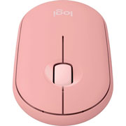 Foto de Mouse Logitech M350S Inalambrico Pebble rosa 