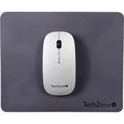 Foto de Mouse Techzone tz18MUINAMP-PL+ pad plata 