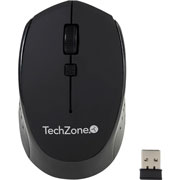 Foto de Mouse Techzone Tz19Mou01-Ina Star Inalambrico Negro 