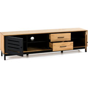Foto de Mueble para Tv Alterego alessia panucci 13141 madera/negro 