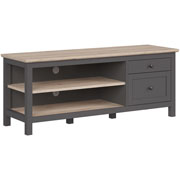 Foto de Mueble para tv Alterego Bocage Annecy gris/roble 