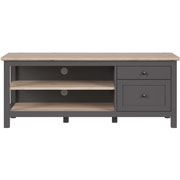 Foto de Mueble para tv Alterego Bocage Annecy gris/roble 