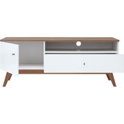 Foto de Mueble para Tv Alterego Heda Erikson blanco/nogal 