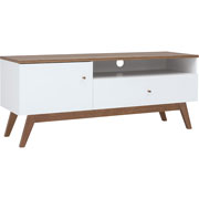 Foto de Mueble para Tv Alterego Heda Erikson blanco/nogal 