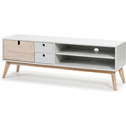 Foto de Mueble para Tv Alterego Kiara Aquila blanco/madera 