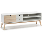 Foto de Mueble para Tv Alterego Kiara Aquila blanco/madera 