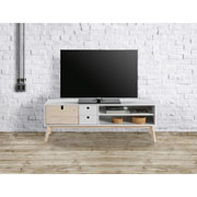 Foto de Mueble para Tv Alterego Kiara Aquila blanco/madera 