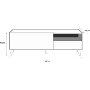 Foto de Mueble Para Tv Alterego Nova Arlequin K5728665 Multicolor 