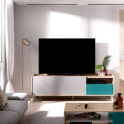 Foto de Mueble Para Tv Alterego Nova Arlequin K5728665 Multicolor 