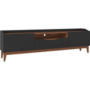 Foto de Mueble P/Tv Alterego Ravena Harek 11065570 Negro/Nogal 