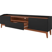 Foto de Mueble P/Tv Alterego Ravena Harek 11065570 Negro/Nogal 